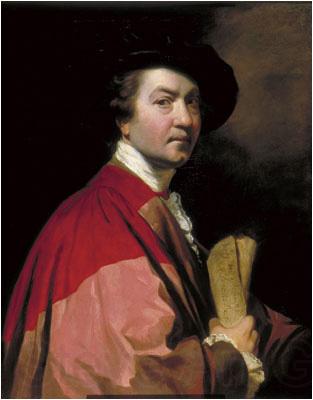 Sir Joshua Reynolds Self ortrait Norge oil painting art